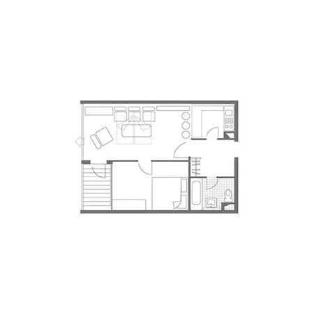 Ferienwohnpark Zwei-zimmer-apartment 55 22 *